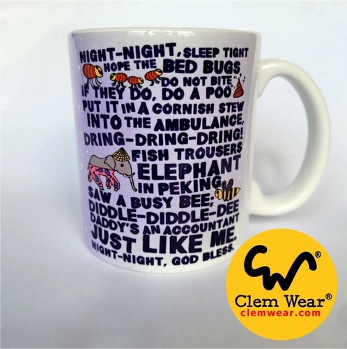 Rik mayall bottom mug night - mayall,
